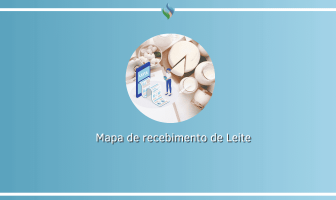 Mapa de recebimento de leite